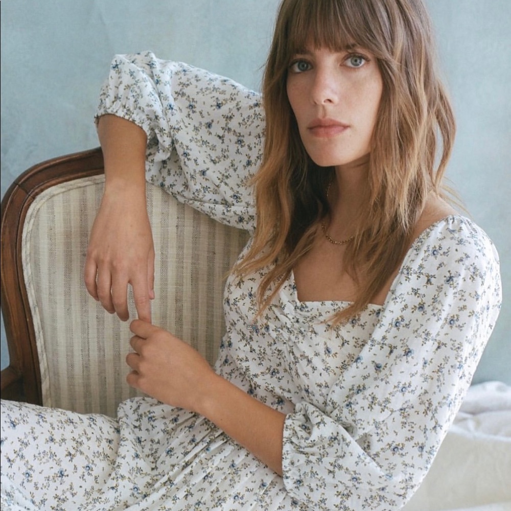 Christy Dawn Peyton Dress Bluestar Floral